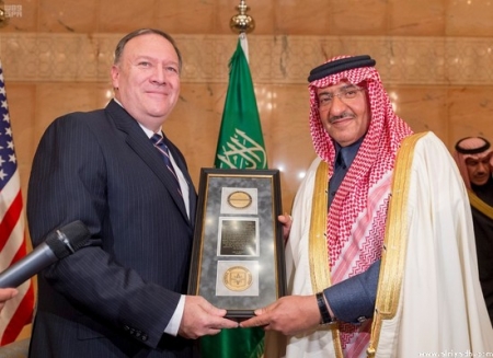 Saudi crown prince receives CIA honor for anti-terror efforts